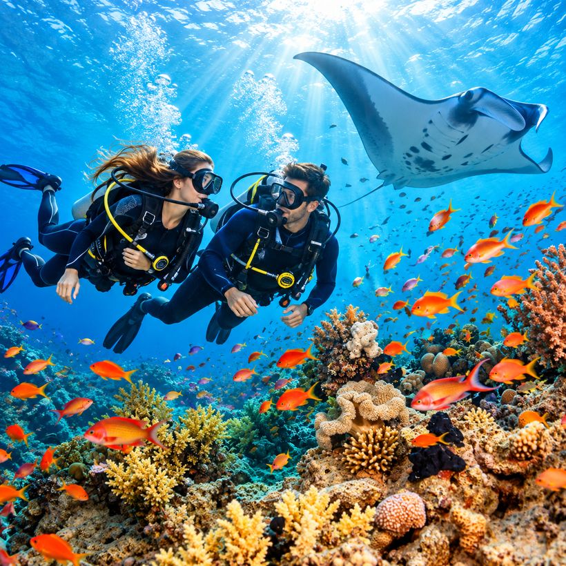 Komodo Fun Dive: 3 Tauchgänge an einem Tag, kleine Gruppe