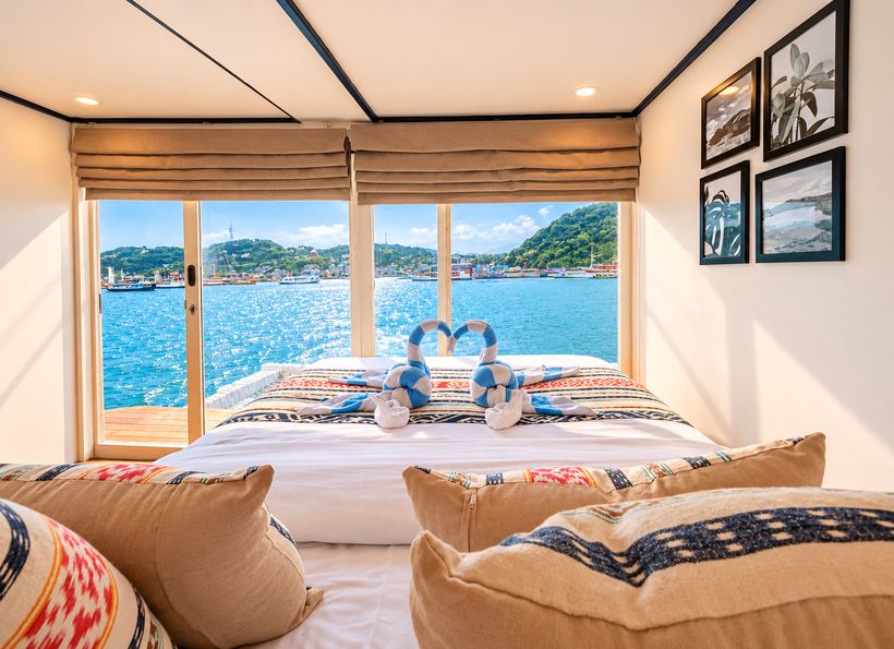 Boat and cabin