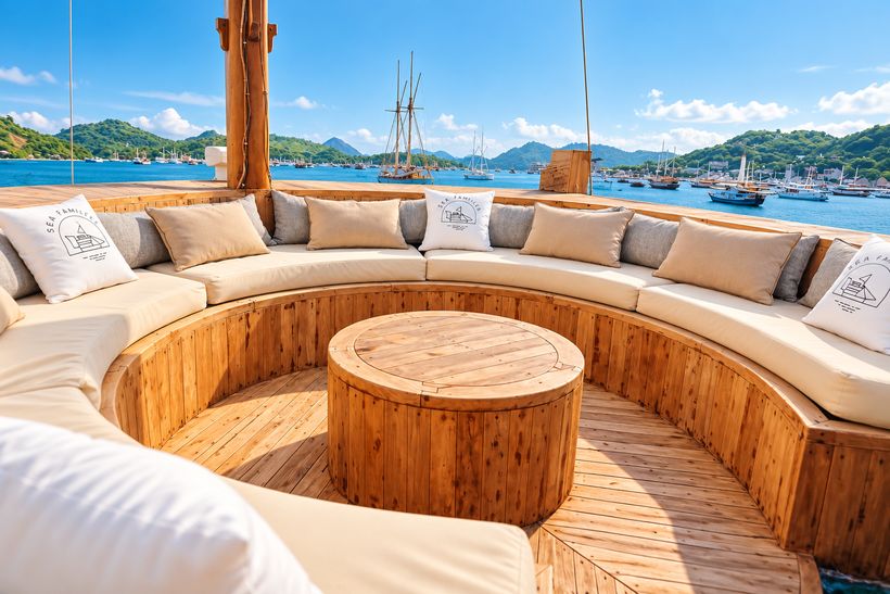 Boat and cabin