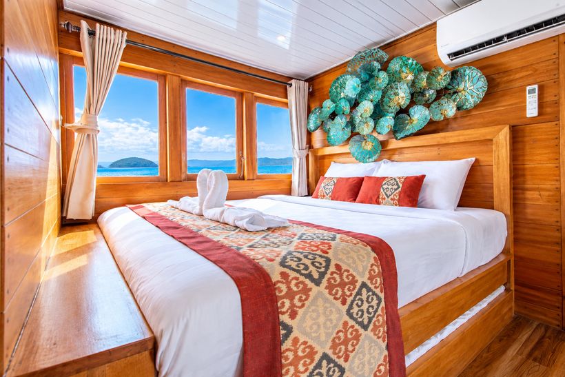 Boat and cabin