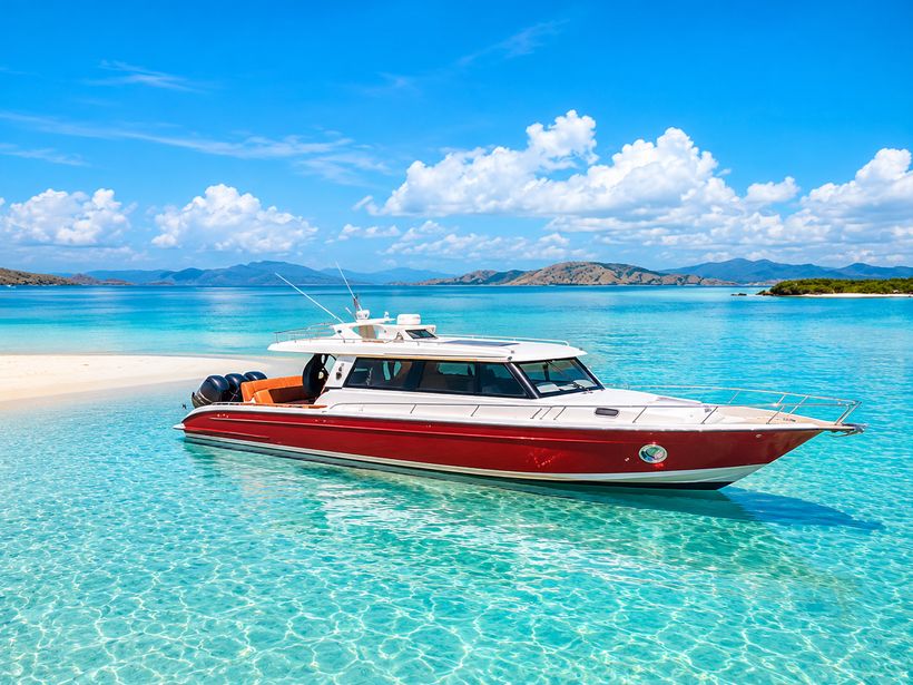 Komodo Day Trip on AR Luxury Speedboat with Drone, GoPro & Camera