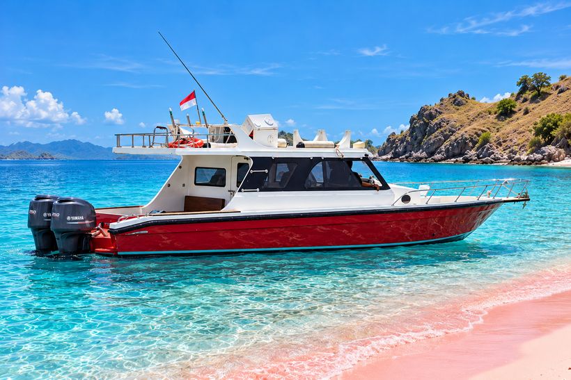 Komodo Day Trip on AR Luxury Speedboat with Drone, GoPro & Camera