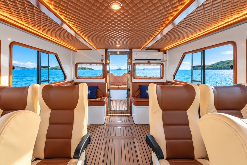 Boat and cabin